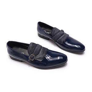 <span class=keywords><strong>Scarpe</strong></span> Formali Autunnali da Uomo di Alta Qualità, Personalizzate, in Pelle Verniciata Lucida, Antiodore, con Fibbia Monk Strap, Colore <span class=keywords><strong>Nero</strong></span> - Product Image 6
