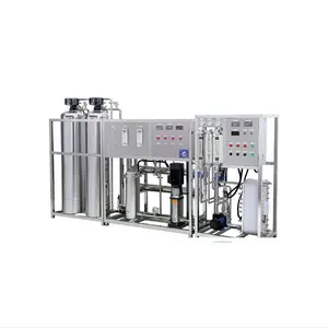 2000l/H Dual Stage Ro Omgekeerde Osmose Waterzuiveraar Edi Systeem Ultra Zuiver Water Apparatuur