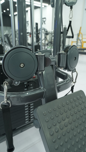 Campus & Club Use 16‑Station Square Cable Fitness System Equipped <b>Pull</b>‑Up Zone Heavy Anti‑Shake Body Construction - Product Image 4