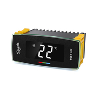 Contrôleur de température industriel RINGDER RGB-T-302 avec écran LCD, résolution 1°C, alarme ventilateur, température constante, capteur NTC, détection de débit