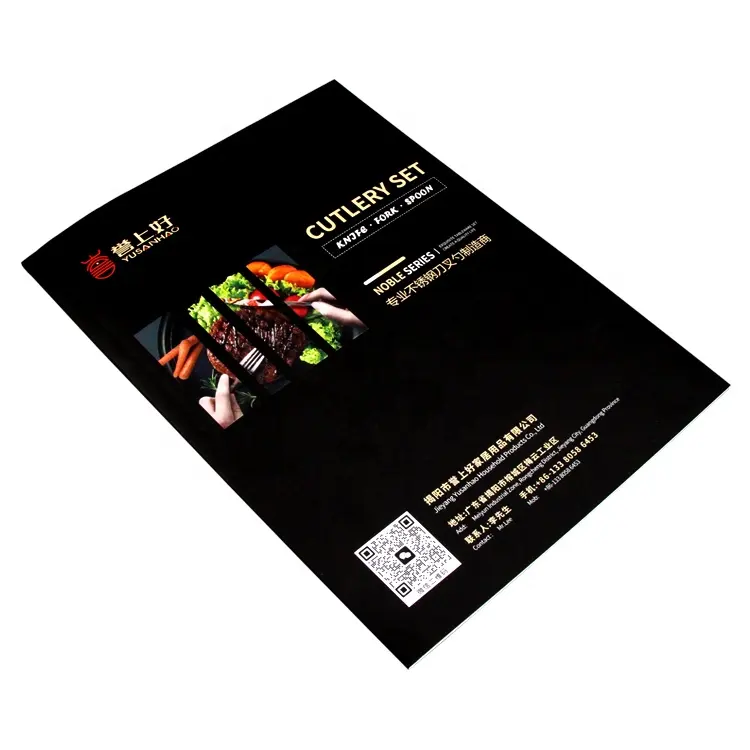 Đa màu sắc tùy chỉnh Tạp Chí Danh mục Brochure in ấn Tạp Chí in ấn chuyên nghiệp tập sách in ấn