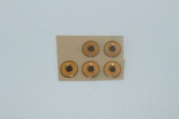 Étiquette RFID NFC 13,56 MHz NTAG213 Protocole ISO14443A Diamètre 8MM Étiquette FPC Haute résistance à la température -25C~+85C Mémoire 144B Intelligente