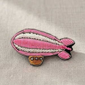 INSIGNIA BORDADA DE SEDA DISEÑO DE NAVE DE MAR - Product Image 3