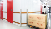 Paredes divisorias modulares de buena calidad, Unidad de autoalmacenamiento prefabricada de acero de diseño moderno, instalación de autoalmacenamiento a la venta