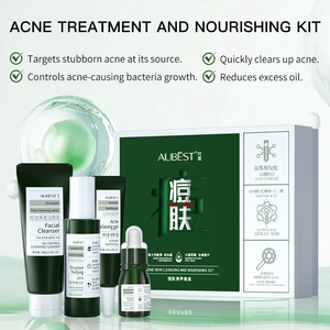 Productos orgánicos para el cuidado de la piel, parches para espinillas, eliminación de cicatrices de acné, limpiador facial, suero antiacné, juego para el cuidado de la piel - Product Image 4