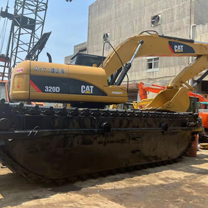 รถขุดสะเทินน้ำสะเทินบกมือสอง ยี่ห้อ Cat รุ่น 320D สำหรับงานดิน ขาย - Product Image 1