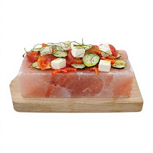Bloc de sel de l'Himalaya rose naturel raffiné de qualité supérieure, plusieurs tailles disponibles, vente en gros, dalle de sel pour grillades et cuisson, cuisine - Product Image 1