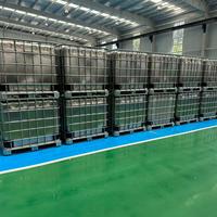 Réservoir IBC en acier inoxydable de 1000 L, conteneur de stockage de liquides chimiques, résistant à la corrosion, résistant aux acides et aux alcalis