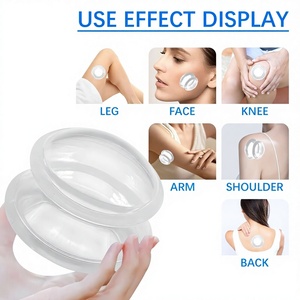 Nouvel appareil de massage à ventouses en silicone pour la relaxation des muscles des épaules et des jambes, thérapie de <span class=keywords><strong>moxibustion</strong></span>, outil Gua Sha - Product Image 2