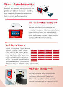 Imprimante à jet d'encre TIJ automatique à haute efficacité pour l'impression sur œufs avec convoyeur pour la date, le logo, le code QR, codage haute résolution - Product Image 5