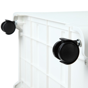 Trituradora de Papel de Corte Cruzado Qixin S410, 6 Hojas, Capacidad de 19L, Entrada Única, Uso de Oficina - Product Image 3