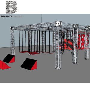 Aventure américaine <span class=keywords><strong>Ninja</strong></span> Warrior Obstacles à vendre Jeux de jeux Parcours d'obstacles - Product Image 2