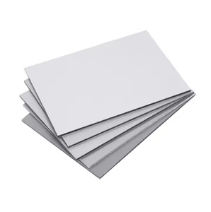 Design moderne <span class=keywords><strong>3mm</strong></span> 6mm Argent <span class=keywords><strong>Blanc</strong></span> Mat <span class=keywords><strong>Dibond</strong></span> <span class=keywords><strong>3mm</strong></span> Panneau composite en aluminium Fonction ignifuge - Product Image 1