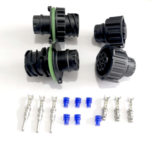 1-967325-1 965783-1 Tyco AMP 7 Pin Round HOWO A7 Odometer Speed Sensor <b>Plug</b> Sealed Auto Wire TerminalConnector With Cable Sheath - Product Image 1