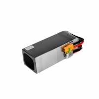 Batterie Lipo LN Pouch 6S 22.2V 10000mAh 75C à décharge rapide pour drones, certifiée KC UL6142 pour UAV et avions