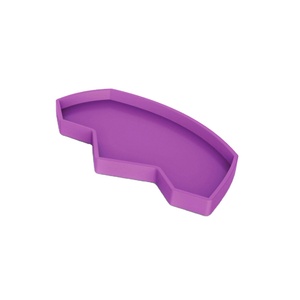 NOMOYPET Precio de Fábrica Plato de Plástico PP Púrpura para Reptiles, Tazón para Comer y Beber - Product Image 1