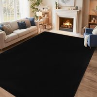 Tapis moderne minimaliste en polyester, grand, confortable, lavable, antidérapant pour salle de classe, dortoir, salle à manger, décoration intérieure