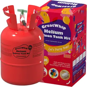 Greatwhip 13L 50LB Helium Tank For Balloons Helium Gas