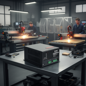 Alimentatore laser Co2 60W 110V con raffreddamento ad aria per incisori e taglierine - Product Image 2