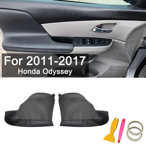 Funda para Reposabrazos de Honda Odyssey, Panel de Puerta Delantera de Cuero Artificial, 2011-2017, Especificaciones para EE. UU., Ajuste Adhesivo - Product Image 3