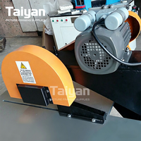 Scie circulaire horizontale électrique hydraulique avec plateforme mobile pour la découpe de cadres et de moulures