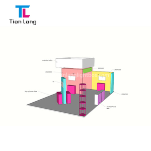 TianLang Manufacturer Supply Large <b>Frameless</b> Fabric SEG Backlit Display LED Advertising Light Box <b>Frames</b> - Product Image 4