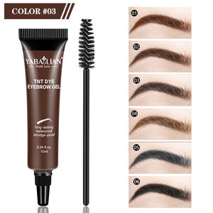 Tinte de <span class=keywords><strong>Cejas</strong></span> de 6 Colores, Resistente al Agua, Juego de Brochas de Maquillaje, Intensificador de Color Marrón, Crema para <span class=keywords><strong>Cejas</strong></span>, <span class=keywords><strong>Pintura</strong></span> Cosmética - Product Image 6