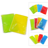Compresse de gel souple réutilisable, personnalisable, portable, imperméable, pour soulagement de la douleur, thérapie de réadaptation et récupération des blessures (froid/chaud)