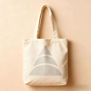 Sac fourre-tout en toile vierge en gros pour femmes, grande capacité, sacs d'épicerie réutilisables en toile de coton avec logo ou lettres personnalisés - Product Image 4