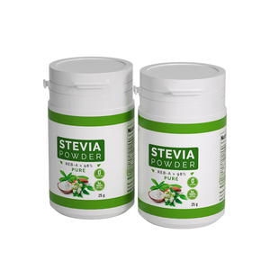 ממתיק טבעי סטביה סוכר קטו מזון נמוך בקלוריות תמצית עלי סטביה מיובשים אורגניים 95% 97% 98% 99% אבקת סטביה טהורה - Product Image 4