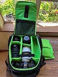 Free sample Camera <b>Backpack</b>, <b>Large</b> DSLR/SLR Waterproof Photography Bag Fit up to 15" Laptop with Tripod Holder - Product Image 4
