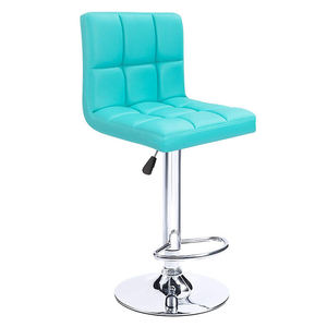 Moderno negro Pu cuero tapizado silla mostrador barato al por mayor Bar silla cocina Casino mostrador Bar silla taburete - Product Image 6