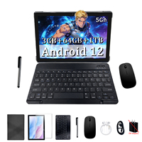 YPORANGE10.1INCH Tablet Anak dengan Kartu SIM dan Wifi 5G 1280x800 IPS 3GB RAM 64GB ROM GSM USB-C Layar Sentuh