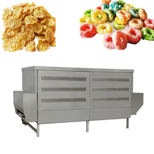 2024 completamente automático Venta caliente 200-250 Kg/h Desayuno Cereales Snacks Pellet Line Sugar Frosted Corn Flakes Making Machinery - Product Image 5