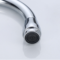 Robinet de cuisine SANIPRO moderne pour évier à légumes, en acier inoxydable chromé, robinet à eau froide simple