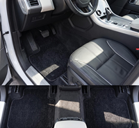 Tapis de sol de voiture en fibre optique polyester imperméable, personnalisé, 10 mm d'épaisseur, effet lumineux scintillant à commande par application, 12 V