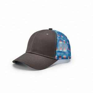 Casquettes Snapback Richardson 112 à 6 Panneaux en Gros avec Maille, Casquettes Trucker Richardson 112 Unies Vides - Product Image 3