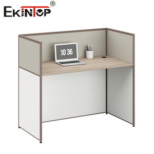 Escritorio de estación de trabajo de oficina moderno Ekintop, capacidad para 1-8 personas, Partición de cubículo de personal Modular, escritorio de estación de trabajo de oficina de fábrica de China - Product Image 1