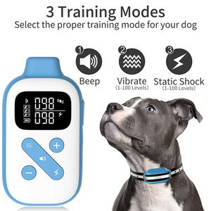 <span class=keywords><strong>Collar</strong></span> de entrenamiento para perros en stock listo, <span class=keywords><strong>Collar</strong></span> <span class=keywords><strong>E</strong></span> para entrenamiento de perros, dispositivo de disuasión de ladridos para perros con IPX7 impermeable, <span class=keywords><strong>Collar</strong></span> antiladridos - Product Image 3