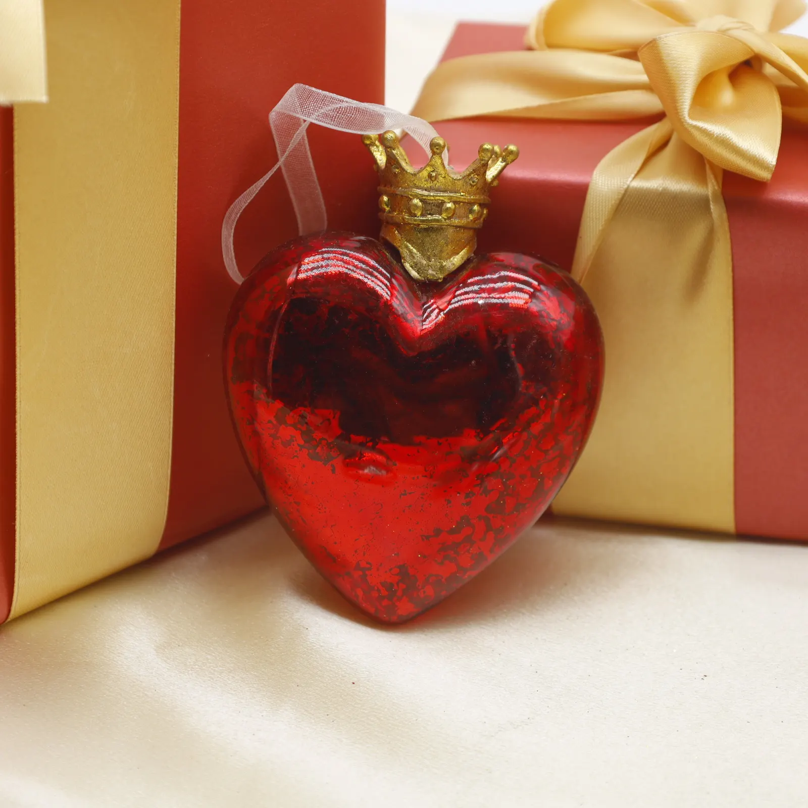 Hochwertiges geblasenes Glas Handwerk romantisches Valentinstagsgeschenk mit Liebe Thema Glasprodukte