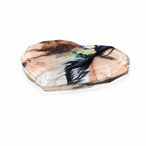 Standee Akrilik Bentuk Hati Potongan Berlian Gaya Kuno <span class=keywords><strong>Anime</strong></span> Dua Karakter Pria Dekorasi Meja Bunga Hiasan Koleksi Hadiah - Product Image 4