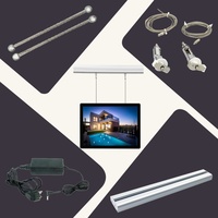 Caja de Luz LED Personalizada Ultrafina de Doble Cara, Iluminada, Impermeable y Ecológica para Exhibición en Ventanas de Agentes Inmobiliarios