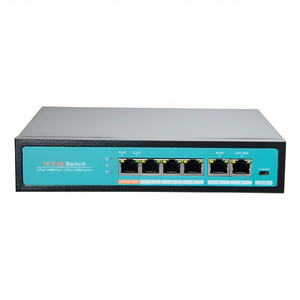 Hi <b>PoE</b> <b>Switch</b> 4 Port 100M <b>PoE</b> 2 Port 100M Uplink 65W Power Over Ethernet Network <b>Switch</b> for Surveillance and Office Use - Product Image 2