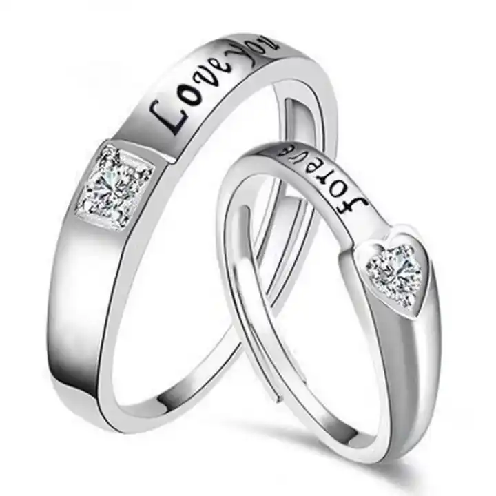 high quality stainless steel couple ring| Alibaba.com
