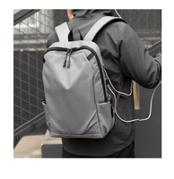 Sac à dos pour ordinateur portable antivol et imperméable pour adolescents, collégiens, universitaires, avec port USB, tendance, unisexe, sac de voyage pour étudiants