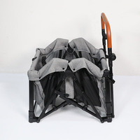 Probebi chariot de poussette en métal léger pour nourrissons tout-petits conception pliée pratique caractéristiques de sécurité grand tissu EVA PU nouveau bébé