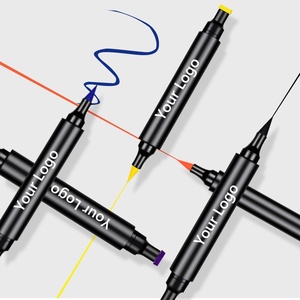 Logo privato 2 In 1 penna <span class=keywords><strong>Eyeliner</strong></span> <span class=keywords><strong>a</strong></span> doppia testa con guarnizione uniformemente pigmentata <span class=keywords><strong>Eyeliner</strong></span> impermeabile <span class=keywords><strong>a</strong></span> prova di macchie di <span class=keywords><strong>lunga</strong></span> durata - Product Image 3