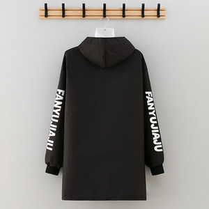Fanyujiaju Fleece Lined <b>Waterproof</b> Winter Work <b>Jacket</b> Long Sleeve Hooded Warm Outdoor Men's Coat Solid Color Anti Stain - Product Image 4