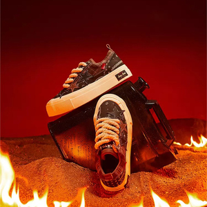 Thick <b>Platform</b> Canvas Sneakers Multi Color Star Patch Fringe Edge Chunky Rope Lace Casual Board <b>Shoes</b> Spring Autumn Summer - Product Image 6