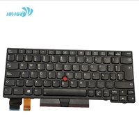 Suku cadang laptop HK-HHT Cocok untuk Laptop Thinkpad X280 Keyboard Built-in versi Spanyol dengan lampu latar dan pointer